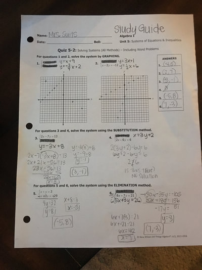 algebra 1 unit 3 lesson 4 homework answers