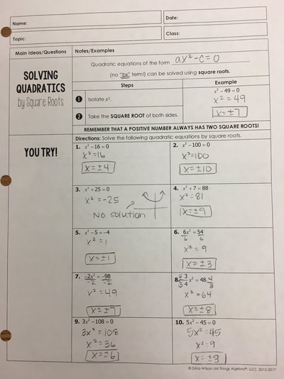 unit 8 quadratic equations answer key homework 5